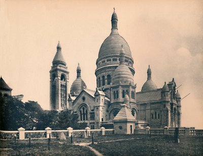 Paříž. - La Basilique Du Sacré - Coeur, c1910. od Unbekannt