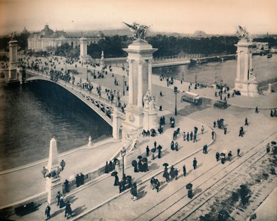 Paříž. - Le Pont Alexandre III. - LL, c1910. od Unbekannt