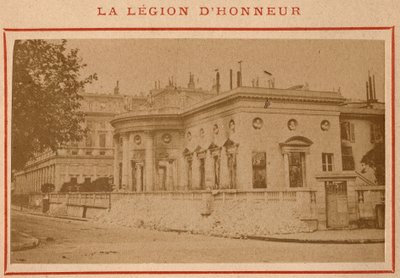 Pařížská komuna (1871): pohled na Palais de la Legion d