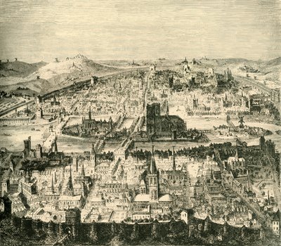 Paříž v sedmnáctém století, 1890. od Unbekannt