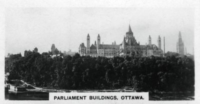 Budovy parlamentu, Ottawa, Kanada, c1920 od Unbekannt