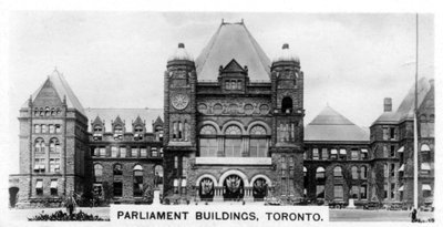 Budovy parlamentu, Toronto, Ontario, Kanada, c1920 od Unbekannt