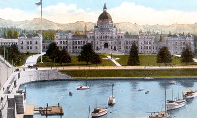Budovy parlamentu, Victoria, Britská Kolumbie, Kanada, c1900 od Unbekannt
