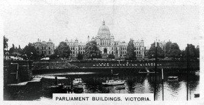 Budovy parlamentu, Victoria, Britská Kolumbie, Kanada, 20. léta 20. století od Unbekannt
