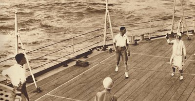 Partneři - Hra palubního tenisu v proslulosti, 1927, 1937 od Unbekannt