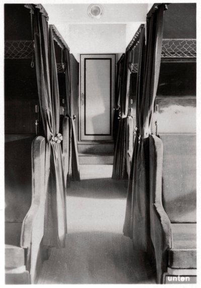 Prostor pro cestující Zeppelin LZ 126, c1924 1933 od Unbekannt