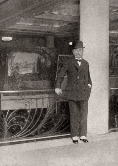 Paul Bourget , francouzský romanopisec a kritik, 1928 od Unbekannt