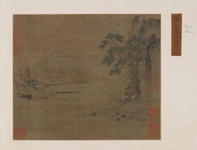 Pavilon na jarní řece, dynastie Ming nebo Qing, 16.-19. století. od Unbekannt