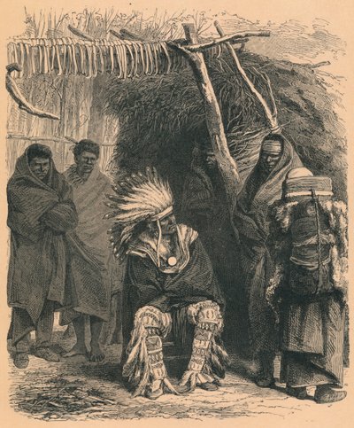Indiáni Pawnee, 19. století od Unbekannt
