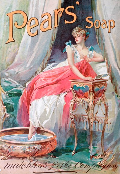 Reklama na mýdlo Hrušky, 1898 od Unbekannt