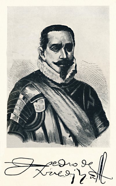 Pedro De Valdivia, c1879, 1911 od Unbekannt