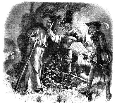 Pronásledování Valdenských římskou církví, c1476 19. století od Unbekannt