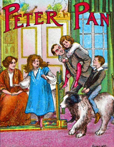 Peter Pan - The Darlings at home, c1905 od Unbekannt