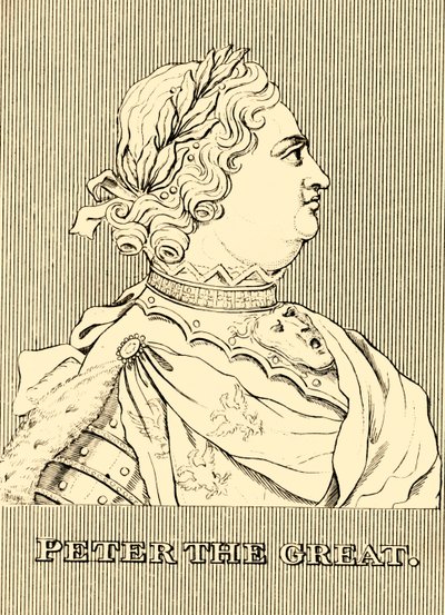 Petr Veliký, 1672-1725, 1830. od Unbekannt