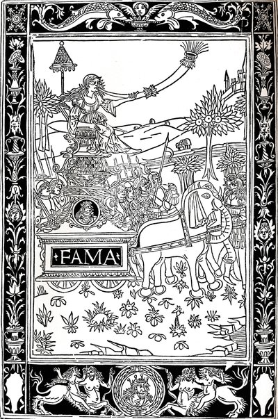 Petrarca: Trionfi, 1488, 1917 od Unbekannt