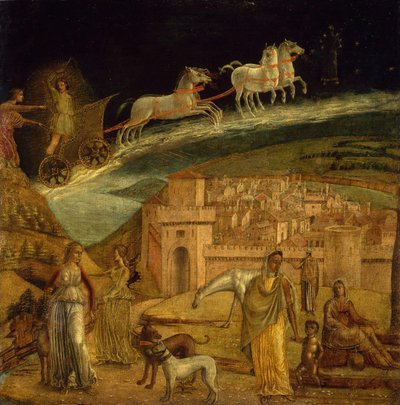 Phaeton Driving the Chariot of Phoebus, 14751500. od Unbekannt