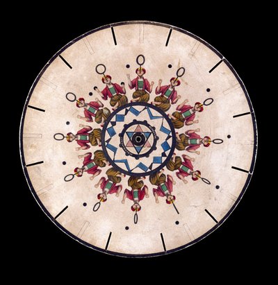 Phenakistiscope (Phenakistoscope) disk zobrazující žongléra, c 1830 od Unbekannt
