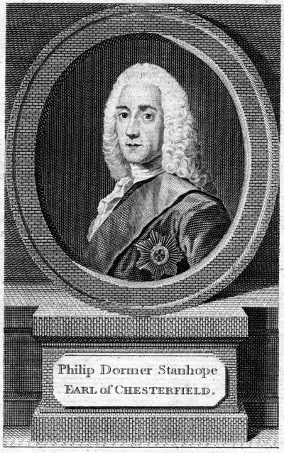 Philip Dormer Stanhope 1694-1773, 4. hrabě z Chesterfieldu, 19. stol. od Unbekannt