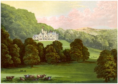 Philiphaugh, Selkirkshire, Skotsko, domov Baroneta Murraye, c1880 od Unbekannt