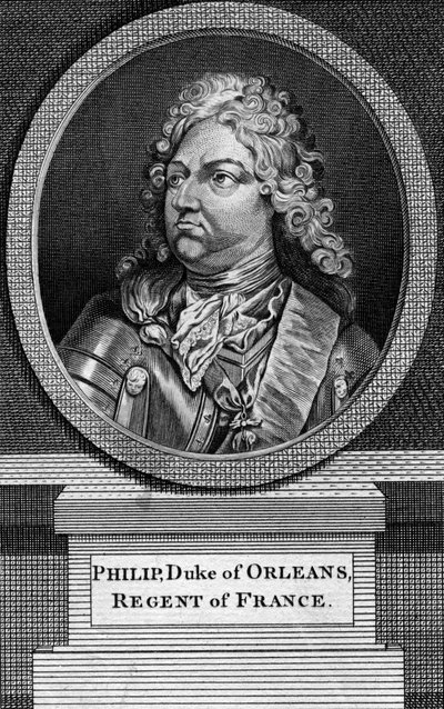 Philippe II, vévoda z Orleansu a regent Francie od Unbekannt