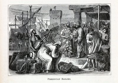 Féničští námořníci, 1882 od Unbekannt