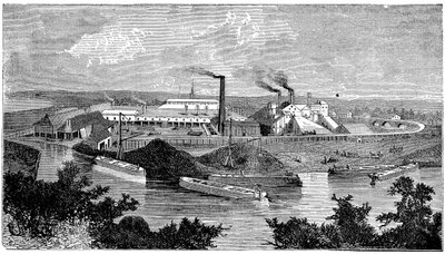 Phoenix Iron and Bridge Works, Phoenixville, Pennsylvania, USA, 1873 od Unbekannt