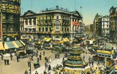 Piccadilly Circus, Londýn, c1910. od Unbekannt