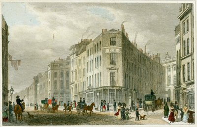 Piccadilly, Londýn, 1830 od Unbekannt