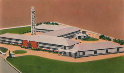 Továrna na cigarety Pielroja, Colombian Tobacco Co. Inc., Barranquilla, c1940 od Unbekannt