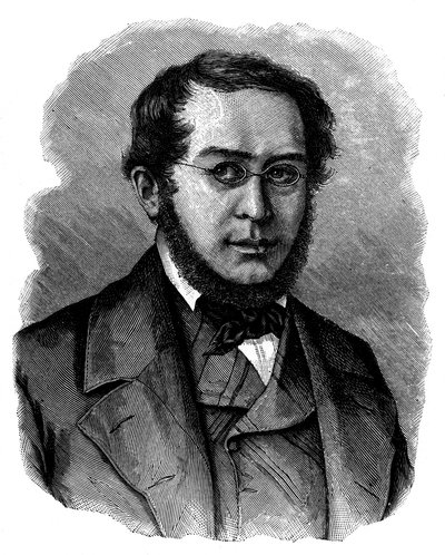 Pierre Joseph Proudhon, francouzský socialista-anarchista a novinář 19. století od Unbekannt