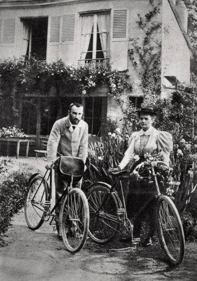 Pierre a Marie Curie, francouzští fyzici, 1906 od Unbekannt