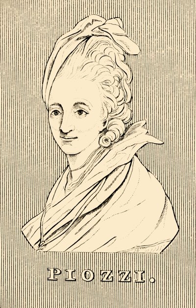 Piozzi, 1741-1821, 1830. od Unbekannt
