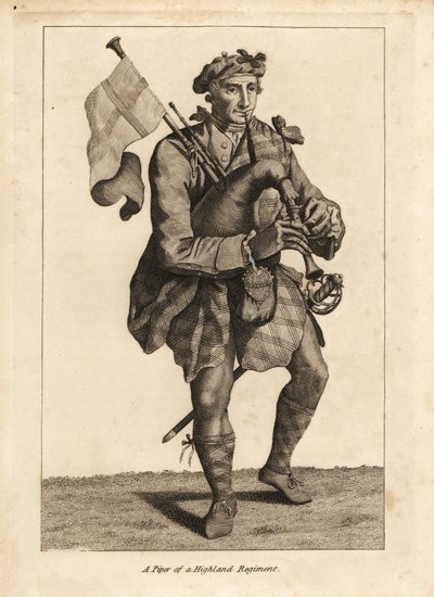 Piper z horského pluku od Unbekannt
