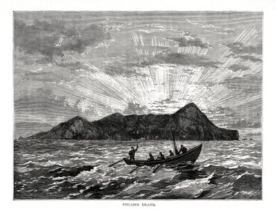 Ostrov Pitcairn, Tichý oceán, 1877 od Unbekannt