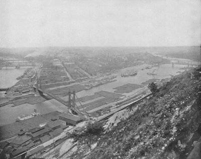 Pittsburgh, v Pensylvánii, 19. století od Unbekannt