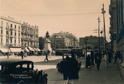 Place Muhammad Ali, Alexandrie, Egypt, 1936 od Unbekannt