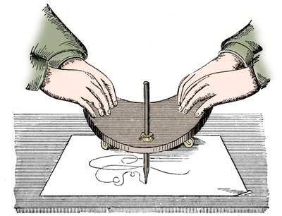 Deska Planchette nebo Ouija, 1885 od Unbekannt