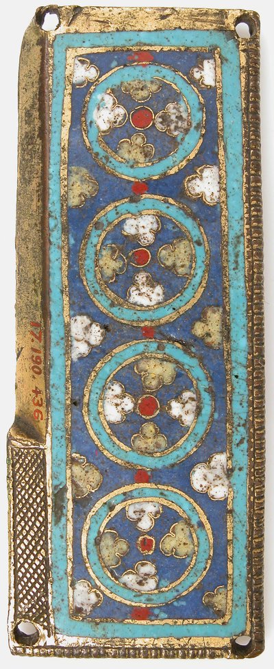 Plaketa ze svatyně relikviářů, německá nebo jižní nizozemská, ca. 1175-1200. od Unbekannt