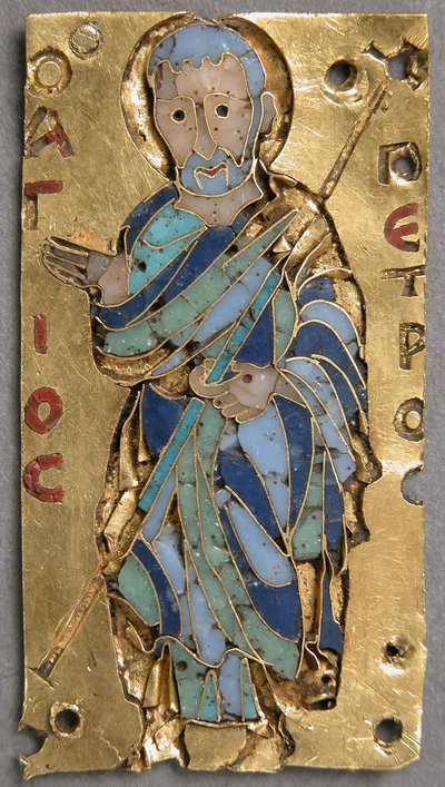 Deska se svatým Petrem, byzantská, 11. století. od Unbekannt