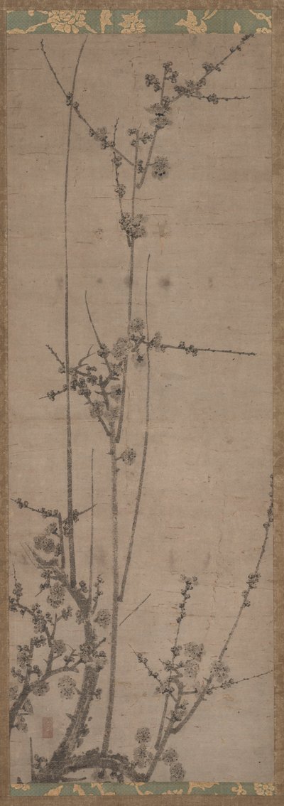 Švestkové květy, 1336-92. od Unbekannt