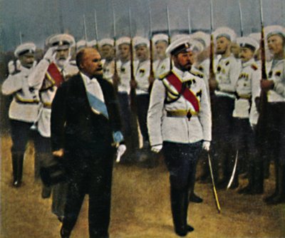 Poincaré narozen 1860 a car Nicholas II 1868-1918, 1934. od Unbekannt