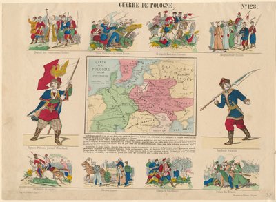 Polská válka, 1831 od Unbekannt
