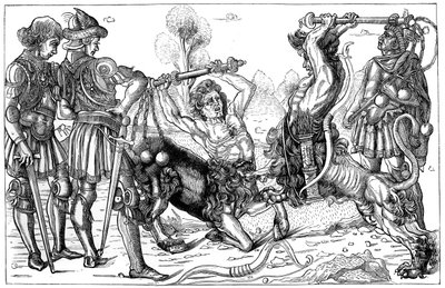 Pollaiuolos Boj Kentaurů, 1882 od Unbekannt
