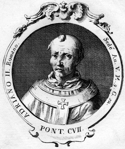 Papež Adrian II od Unbekannt