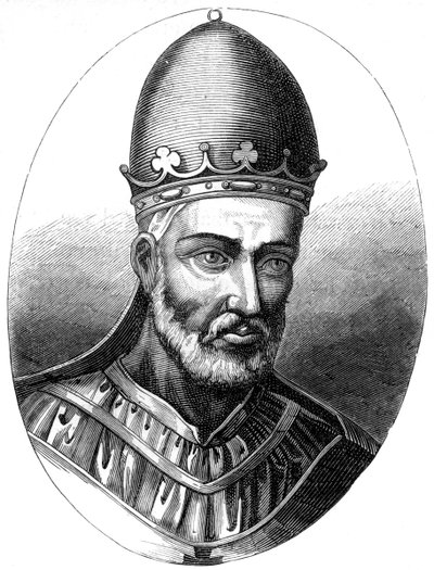 Papež Honorius III 1148-1227, 1849 od Unbekannt