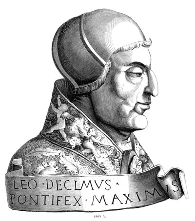 Papež Lev X 1475-1521, 16. století 1849 od Unbekannt
