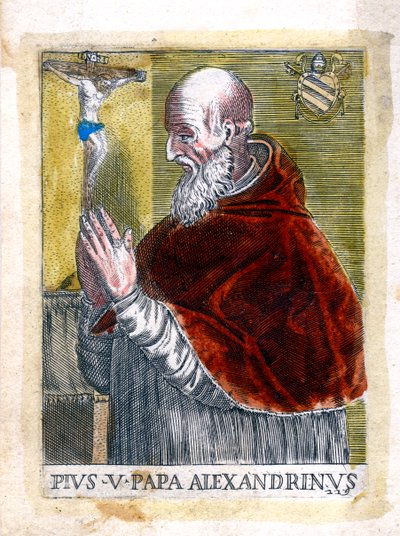 Papež svatý Pius V od Unbekannt