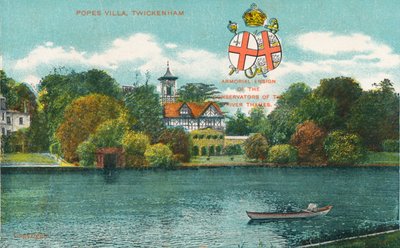 Popes Villa, Twickenham, c1910 od Unbekannt