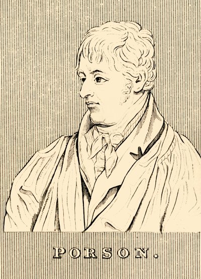 Porson, 1759-1808, 1830. od Unbekannt