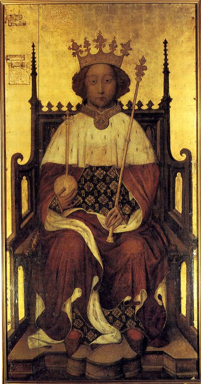 Portrét Richarda II z Anglie, cca 1390 od Unbekannt